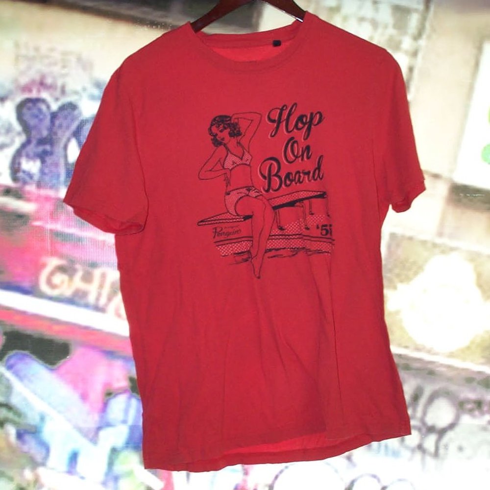 (2/$11) Penguin Graphic T-shirt